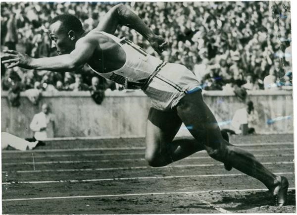 - Jesse Owens Classic 1936 Olympics Photograph