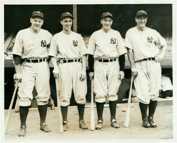 - 1936 Yankees World Series Infield