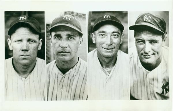 Babe Ruth and Lou Gehrig - The Yankees Inner Works with Gehrig, Crossetti, Rolfe and Lazzeri
