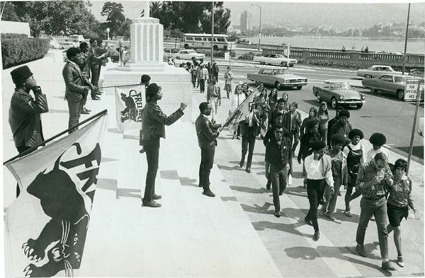 - Black Panthers Demonstrate at the Huey Newton Trial