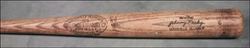 - 1942 Johnny Pesky Game Used Rookie Bat (35")