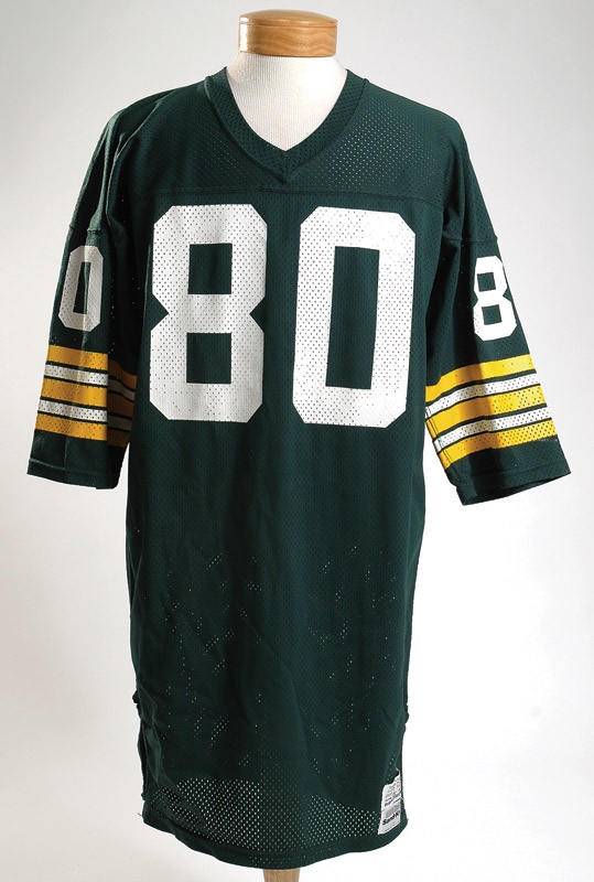 - James Lofton Game Used Green Bay Packers Jersey
