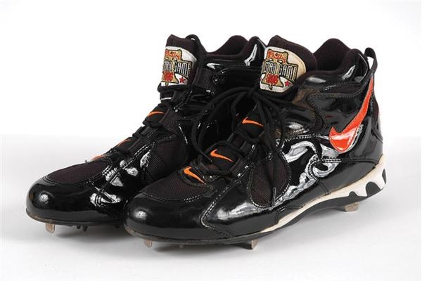 - 1996 Barry Bonds All Star Game Worn Cleats