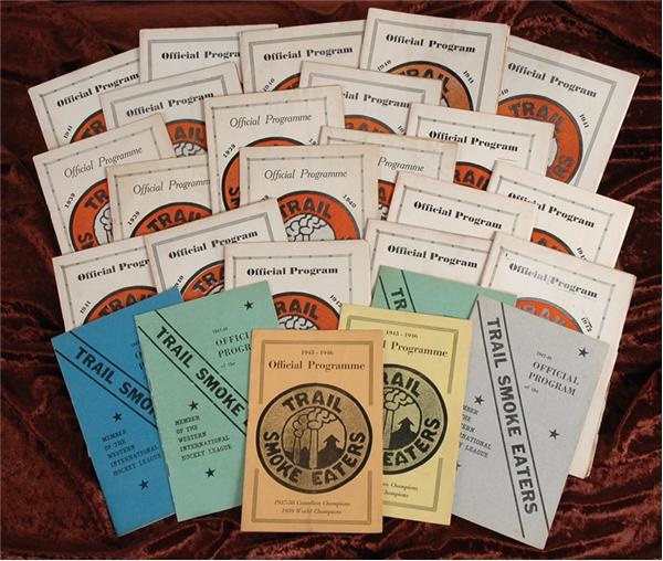 - Group Of 26 Trail Smoke Eaters Programs