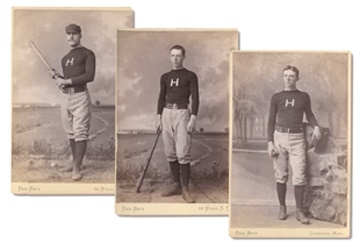 19th Century Baseball - 1888 Harvard Baseball Cabinets (3)