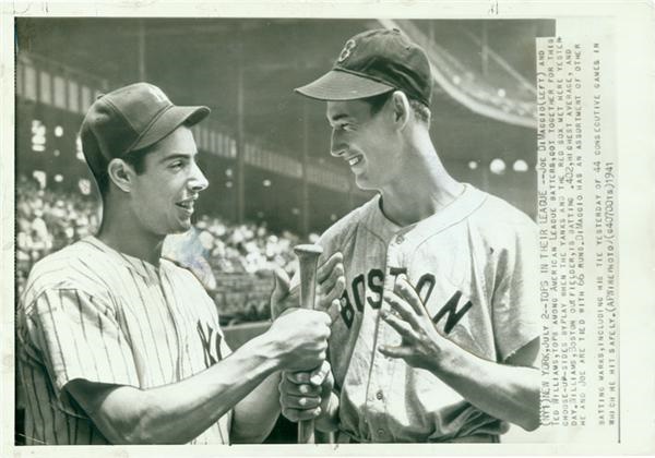 - Joe Di Maggio and Ted Williams Photo (1941)
