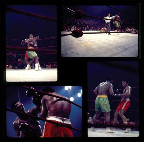 Collection of A New York Gentleman - 1971 Ali vs. Frazier Color Negatives by Frank Sinatra (4)