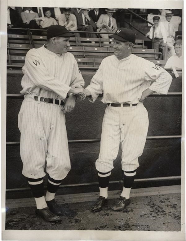 - Walter Johnson Welcomes the Bo Jackson of his Day (1930)