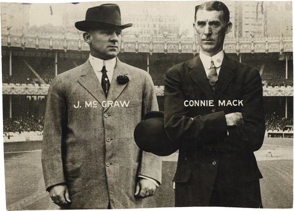 - John McGraw and Connie Mack Ready for the World Series
