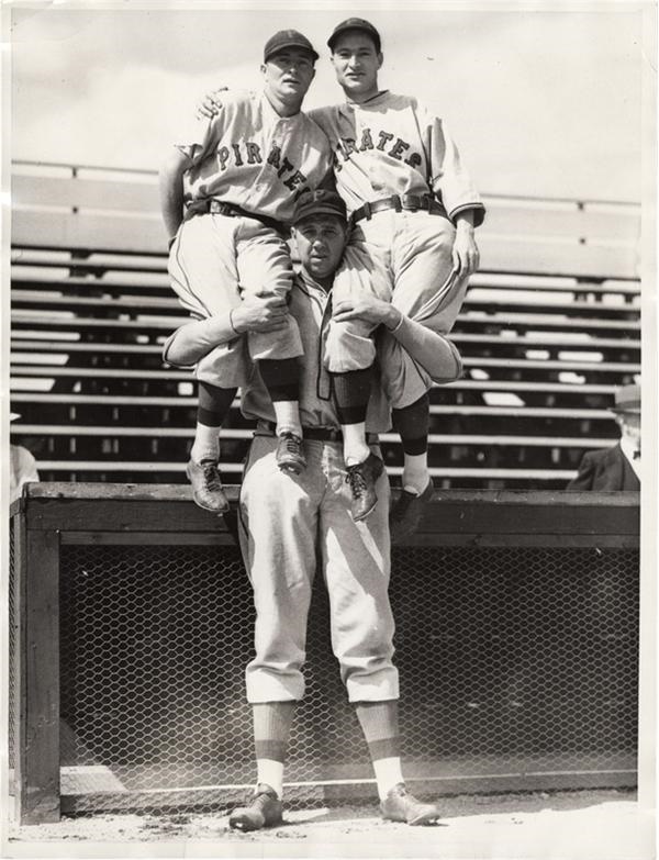 The National Pastime - Big Jim Weaver Carries the Waner Brothers (1934)