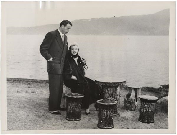 Joe and Marilyn Near Hiroshima (1954)