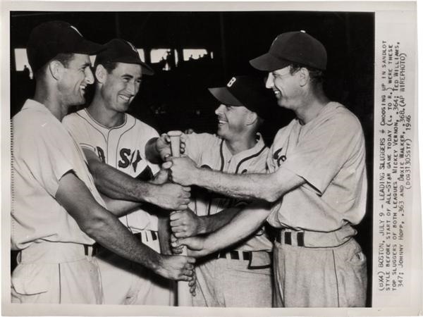 Ted Williams at Fenway’s 1946 All Star Game