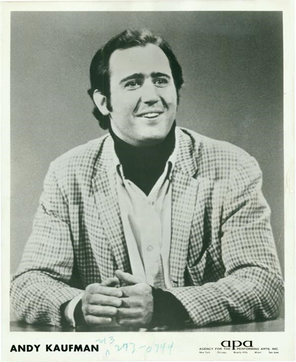 TV - Andy Kaufman Studio &amp; Wire Service Photos (17)