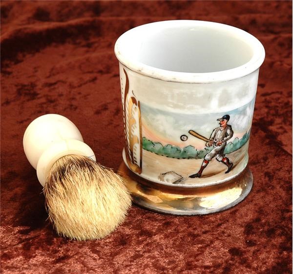 19th Century Baseball - Turn of the Century Baseball Shaving Mug