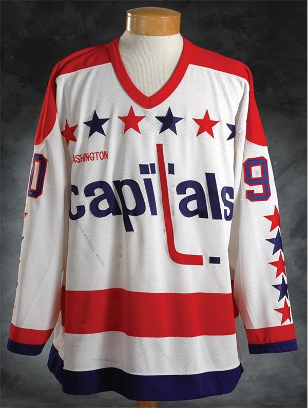 Hockey Equipment - 1994-95 Joe Juneau Game Worn Washington Capitals Jersey