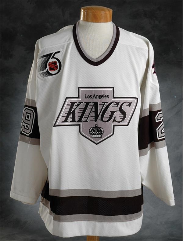 Hockey Equipment - 1991-92 Jay Miller Game Worn Los Angeles Kings Jersey