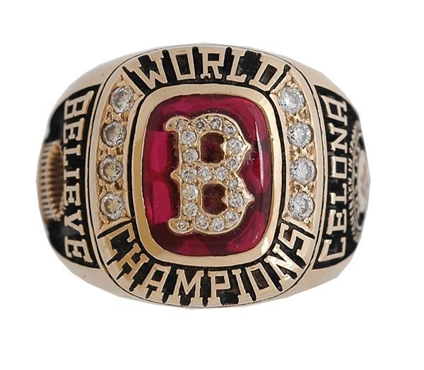 - 2004 Boston Red Sox World Championship Ring