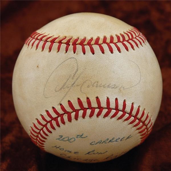 Historical Baseballs - Andre Dawson 200th Career Homerun Baseball