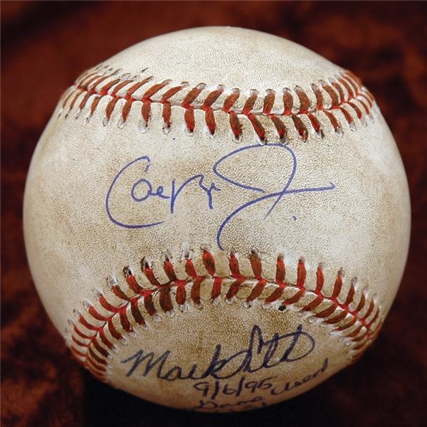 Historical Baseballs - Cal Ripken 2131 Record Breaking Game Used Baseball
