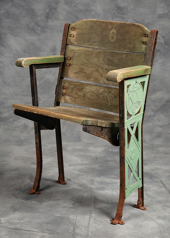 Boston Braves Field Seat with Figural Side