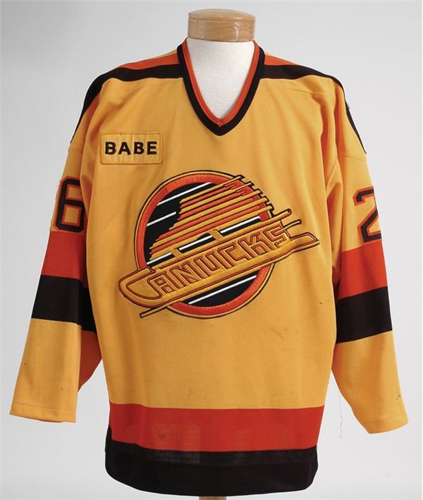 Hockey Equipment - 1988-89 Petri Skriko Vancouver Canucks Game Used Jersey