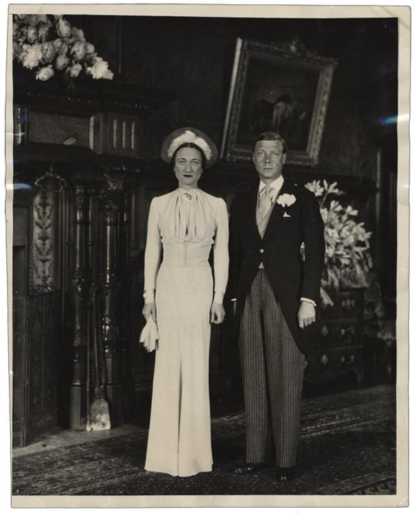 - Duke of Windsor and Mrs. Simpson (1937)
