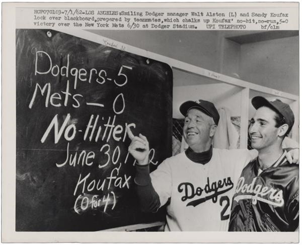 - Koufax No-Hitter Versus the Mets (1962)
