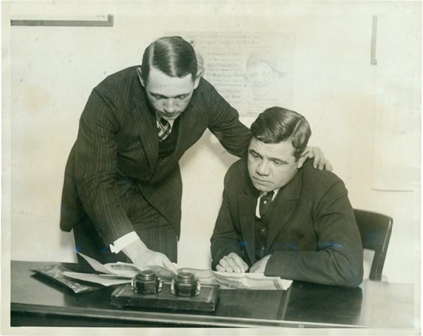 Babe Ruth and Lou Gehrig - Babe Ruth Makes the Big Dough (1927)