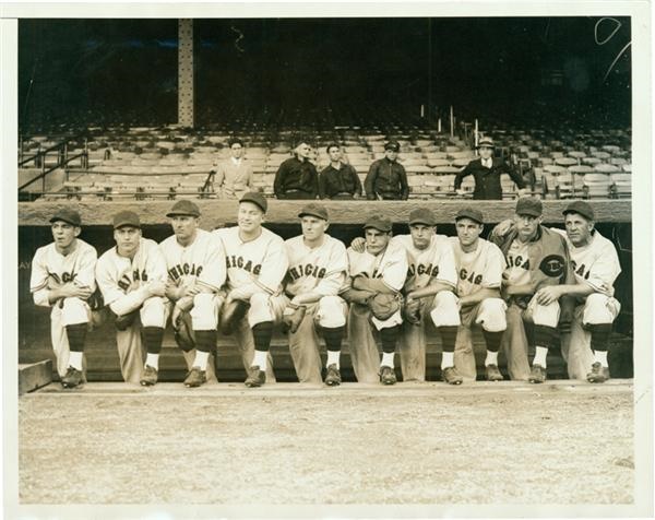 - 1935 Chicago Cubs Prepare for World Series Opener