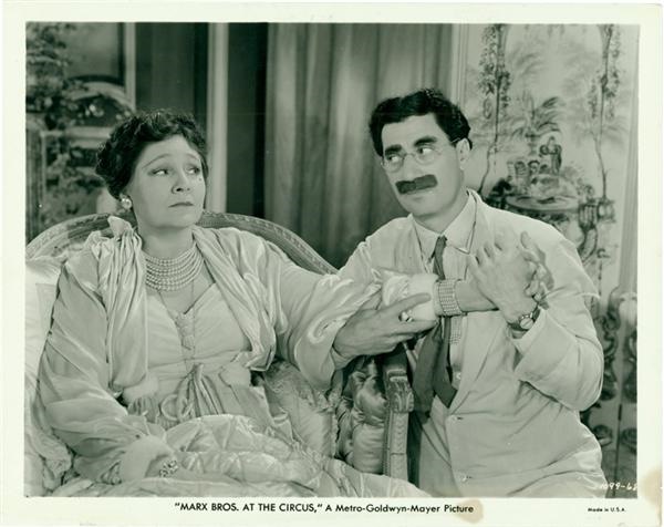 - Groucho Marx and Margaret Dumont in At The Circus (1939)