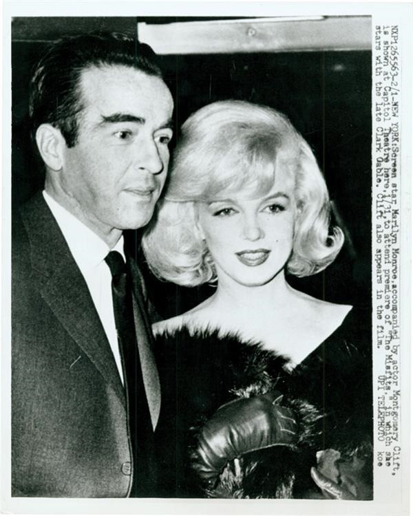 - Marilyn Monroe and Montgomery Clift (1961)