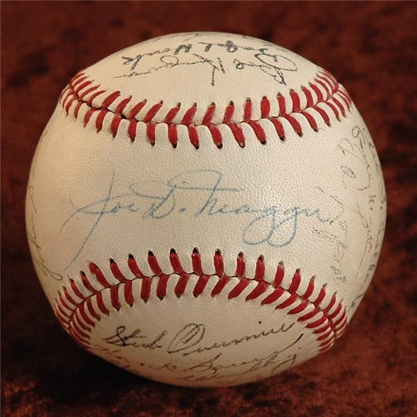 - 1951 New York Yankees Team Signed Baseball