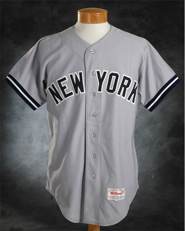 - 1989 Don Mattingly Game Worn New York Yankees Jersey