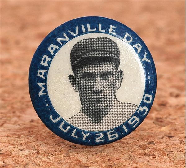 - 1930 Rabbit Maranville Day Pin