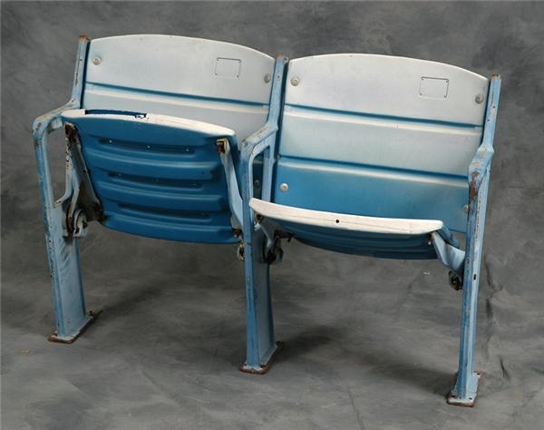 Stadium Artifacts - Yankee Stadium Double Seats