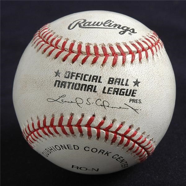 Historical Baseballs - Sammy Sosa&#39;s 63rd Homerun Ball From The 1999 Season