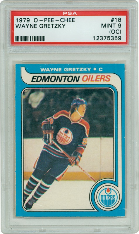 Sports and Non Sports Cards - 1979 O-Pee-Chee # 18 Wayne Gretzky PSA 9 (oc) MINT