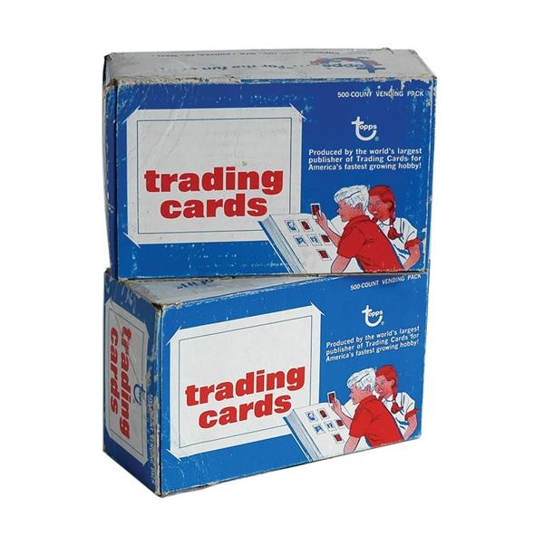 - 1976 Topps Basketball Vending Boxes (2)