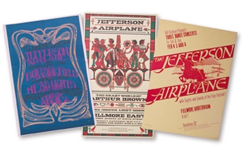 - Jefferson Airplane Concert Posters (3)