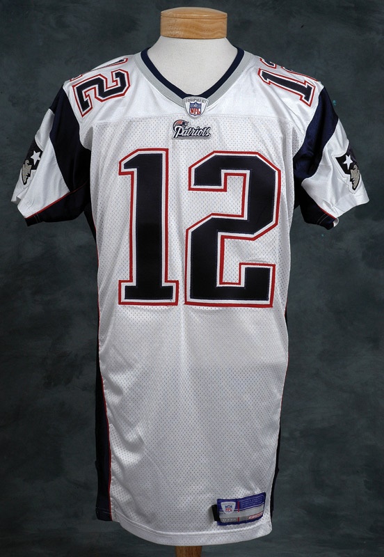 - Tom Brady 2004 New England Patriots Game Worn Jersey