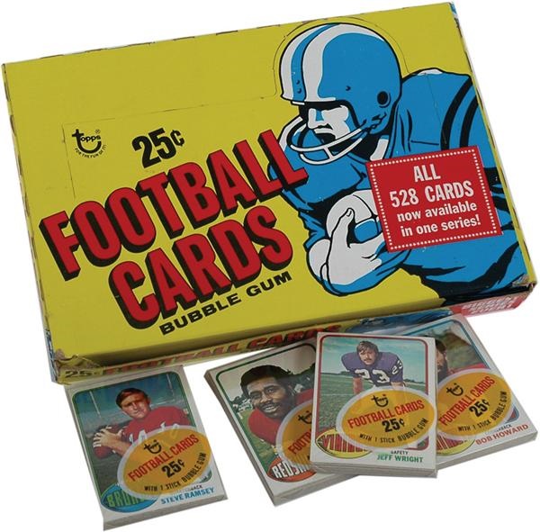 - 1976 Topps Football Cello Box (24 Packs)