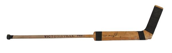 - Bernie Parent Game Used Stick