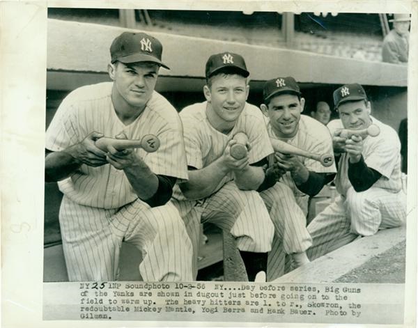 Maris and Mantle - Big Guns Before 1956 World Series