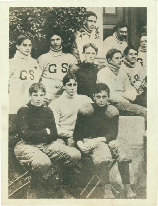 - Franklin Delano Roosevelt with his Football Team