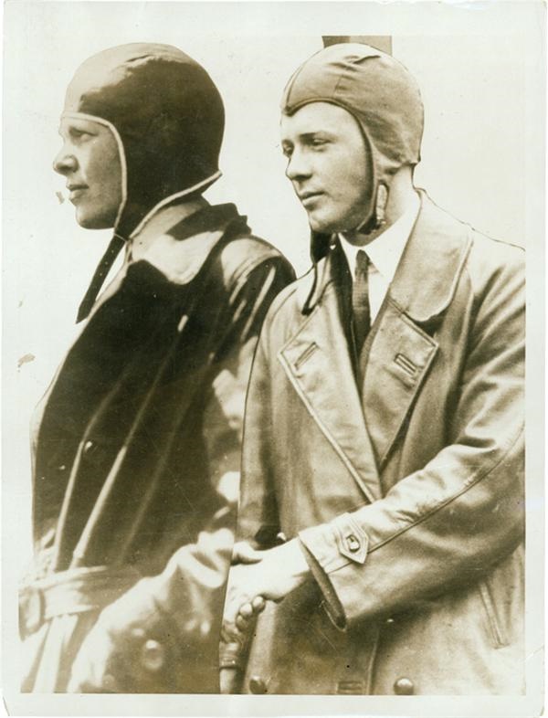 Transportation - Lindbergh and Earhart (1932)