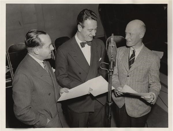 Babe Ruth and Lou Gehrig - Lou Gehrig on the Radio (1937)