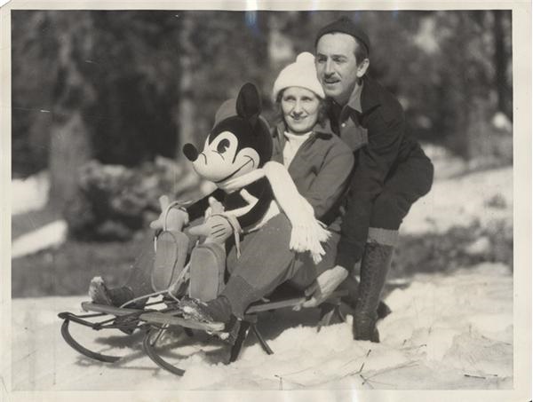 Mickey Mouse Snow Party (1933)