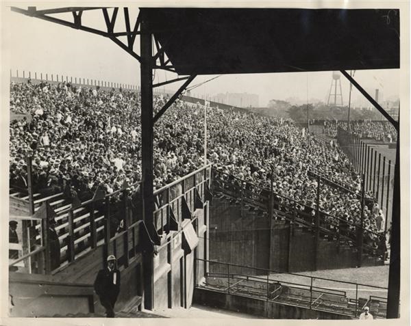 - Navin Field during 1935 World Series