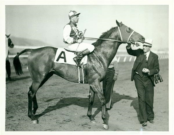 Seabiscuit Beats Ligaroti (1938)