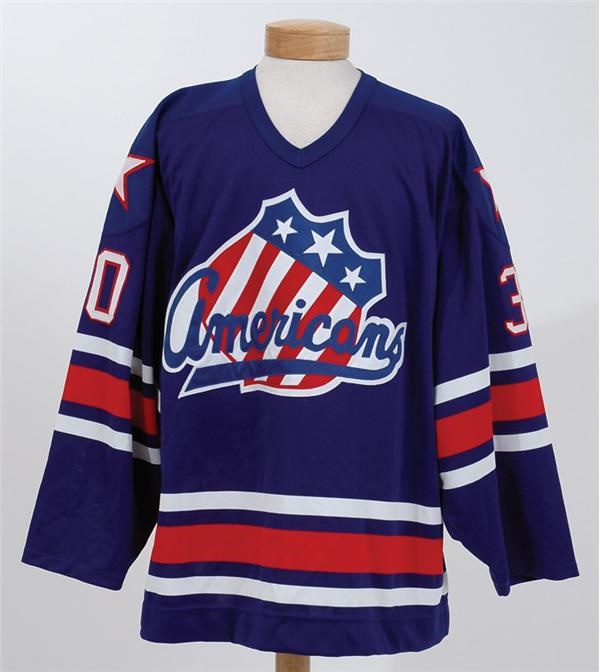 Hockey Equipment - Grant Fuhr 1993-94 Rochester Americans Game Worn Jersey
